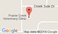 Prairie Creek Veterinary Clinic Location