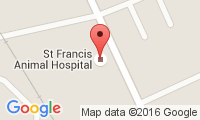 St Francis Animal Hospital Location