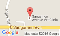 Sangamon Avenue Veterinary Clinic Location