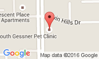 South Gessner Pet Clinic Location