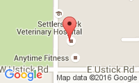 Settlers Park Veterinary Hospital Location