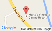 Marta's Vineyard Canine Resort Location