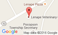 Lenape Veterinary Clinic Location