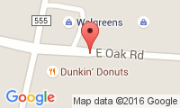East Oak Veterinary Hospital Location