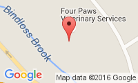 Four Paws Veterinary Services Location