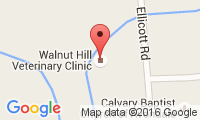 Walnut Hill Veterinary Clinic Location