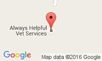 Always Helpful Veterinary Services Location