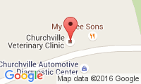 Churchville Veterinary Clinic Location