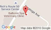 Ballston Spa Veterinary Clinic Location
