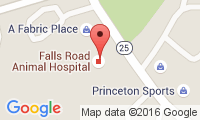 Falls Road Animal Hospital Location