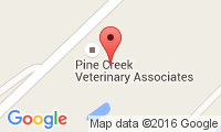 Pine Creek Veterinary Asssociates Location
