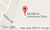 Mcallister's Veterinary Service Location