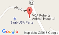 Roberts Animal Hospital Location