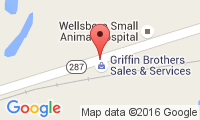 Wellsboro Small Animal Hospital Location