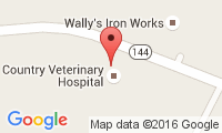 The Country Veterinary Hospital Location