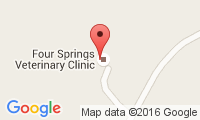 Four Springs Veterinary Clinic Location