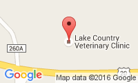 Lake Country Veterinary Clinic Location