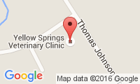Yellow Springs Veterinary Clinic Location