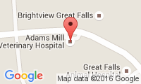 Adams Mill Veterinary Hospital Location