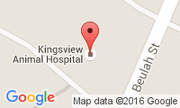 Kingsview Animal Hospital Location