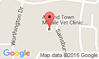 Around Town Mobile Veterinary Clinic Location