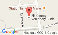 Elk County Veterinary Clinic Location