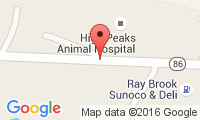 High Peaks Animal Hospital Location