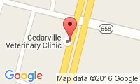 Cedarville Veterinary Clinic Location