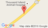 Thousand Island Animal Hospital Location