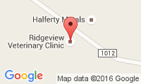 Ridgeview Veterinary Clinic Location