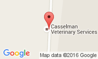 Casselman Veterinary Services Location