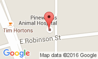 Pine Woods Animal Hospital Location