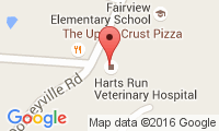 Harts Run Veterinary Hospital Location