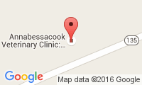 Annabessacook Large & Small Animal Veterinary Clinic Location