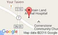 Mountain Land Animal Hospital Location