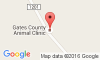 Gates County Animal Clinic Location