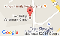 Two Ridge Veterinary Clinic Location