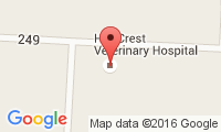Hill Crest Veterinary Hospital Location