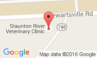 Staunton River Veterinary Clinic Location