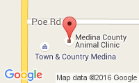 Medina County Animal Clinic Location