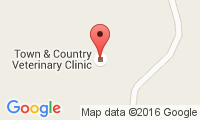 Town And Country Veterinary Clinic Location