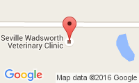Seville Wadsworth Veterinary Clinic Location