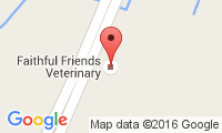 Faithful Friends Veterinary Location