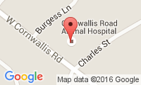Cornwallis Road Animal Hospital Location