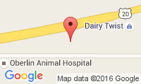 Oberlin Animal Hospital Location