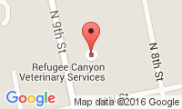 Refugee Canyon Veterinary Service Location