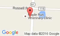 Maple Run Veterinary Clinic Location
