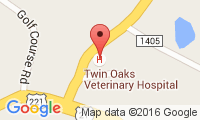 Twin Oaks Veterinary Hospital Location