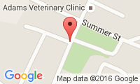 Adams Veterinary Clinic Location