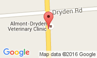 Almont-Dryden Veterinary Clinic Location